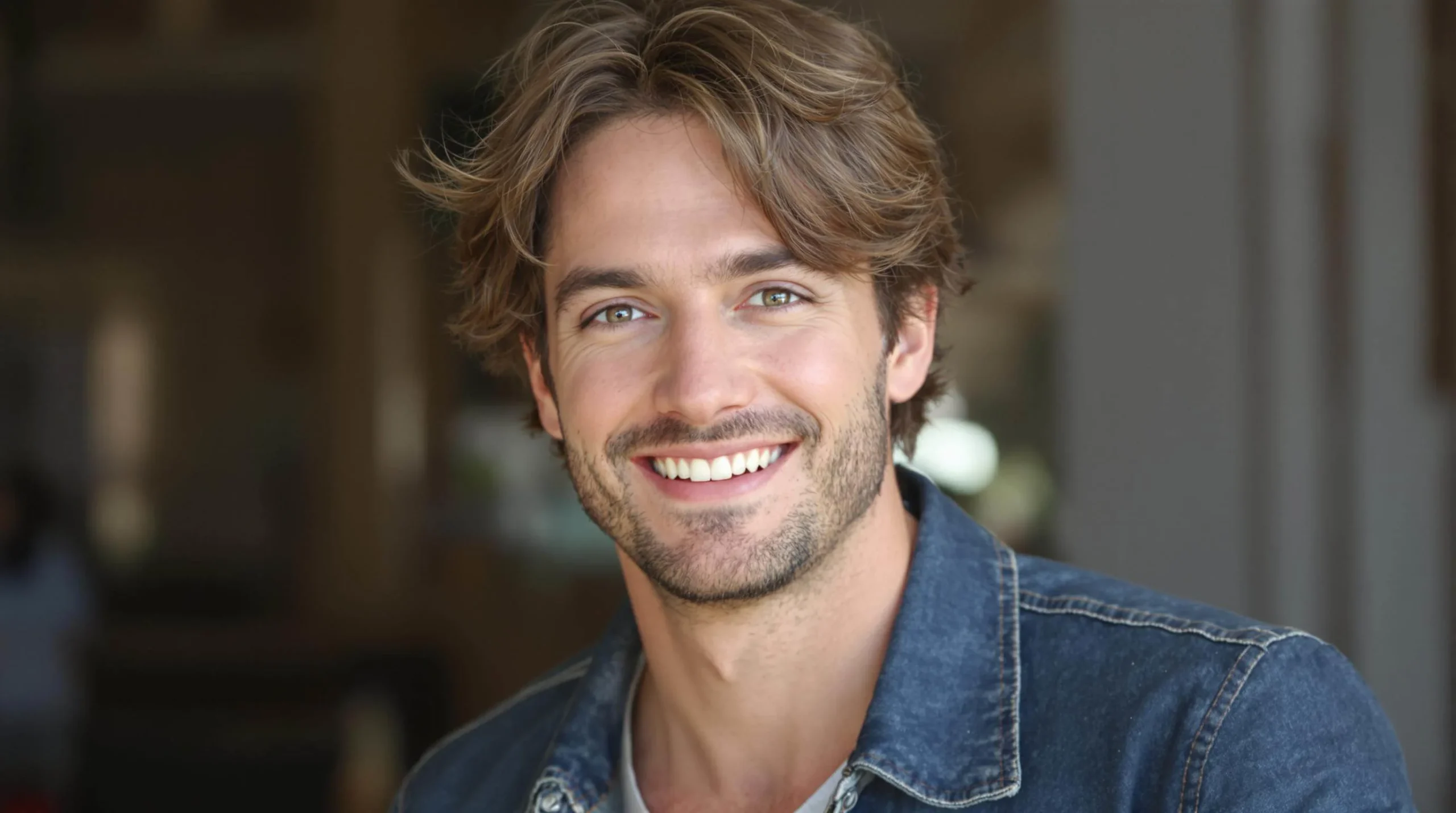 coiffure homme mi long